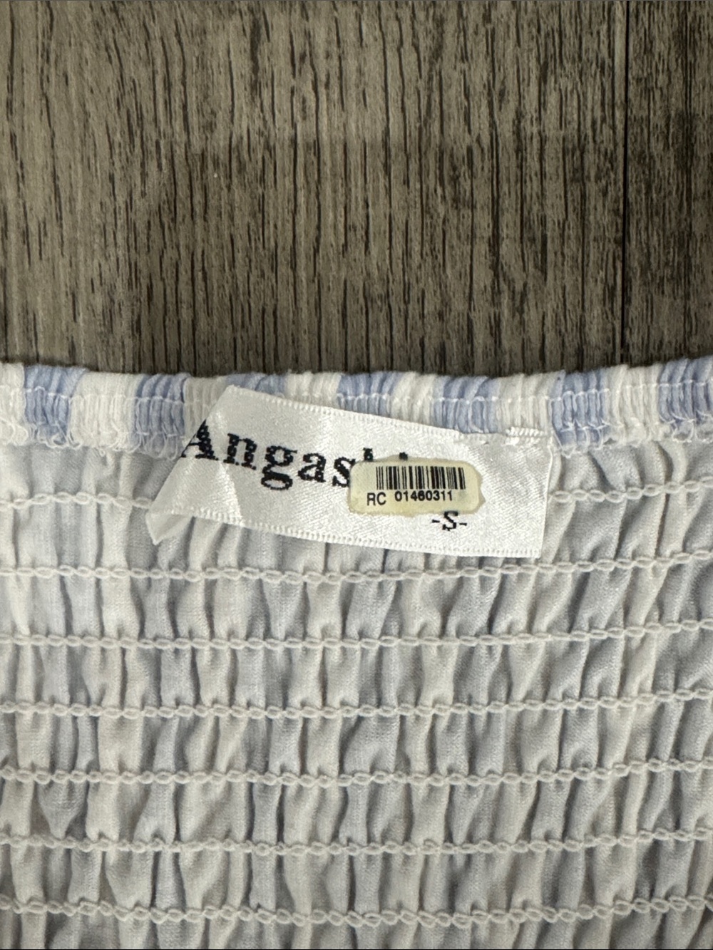Sleeveless Blue and White Striped Button-Front Midi Dress - Picture 2 of 4